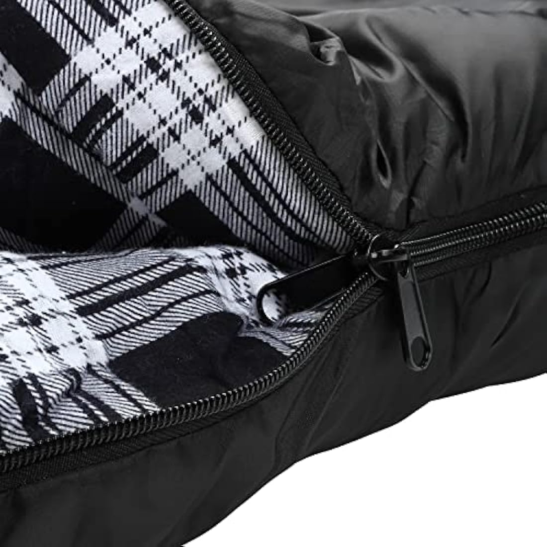 Jolof Store Double Sleeping Bag | 0 Degree Winter Queen Size Cotton Flannel