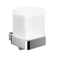 Emco LOFT Wall Mounted Soap Dispenser – Chrome and Crystal Glass