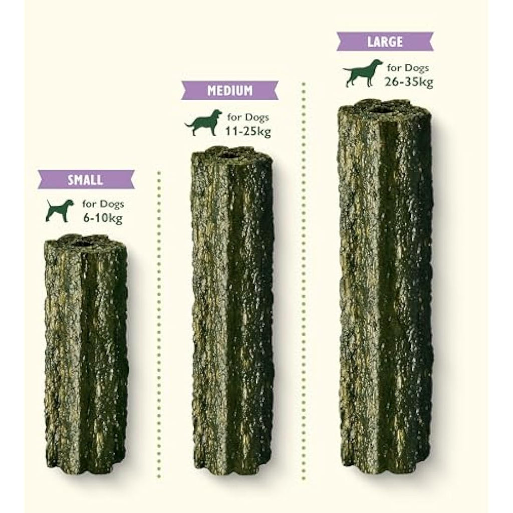 Lily's Kitchen Woofbrush Gut Health Dental Chews for Medium Dogs – 35ct