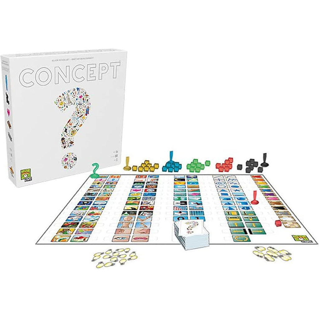 Concept Familienspiel – Repos Brettspiel für 4-16 Spieler (Deutsch)