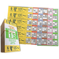 Jumbo Bingo Tickets – Jolof Store 750 Books 6-Page Game Strips