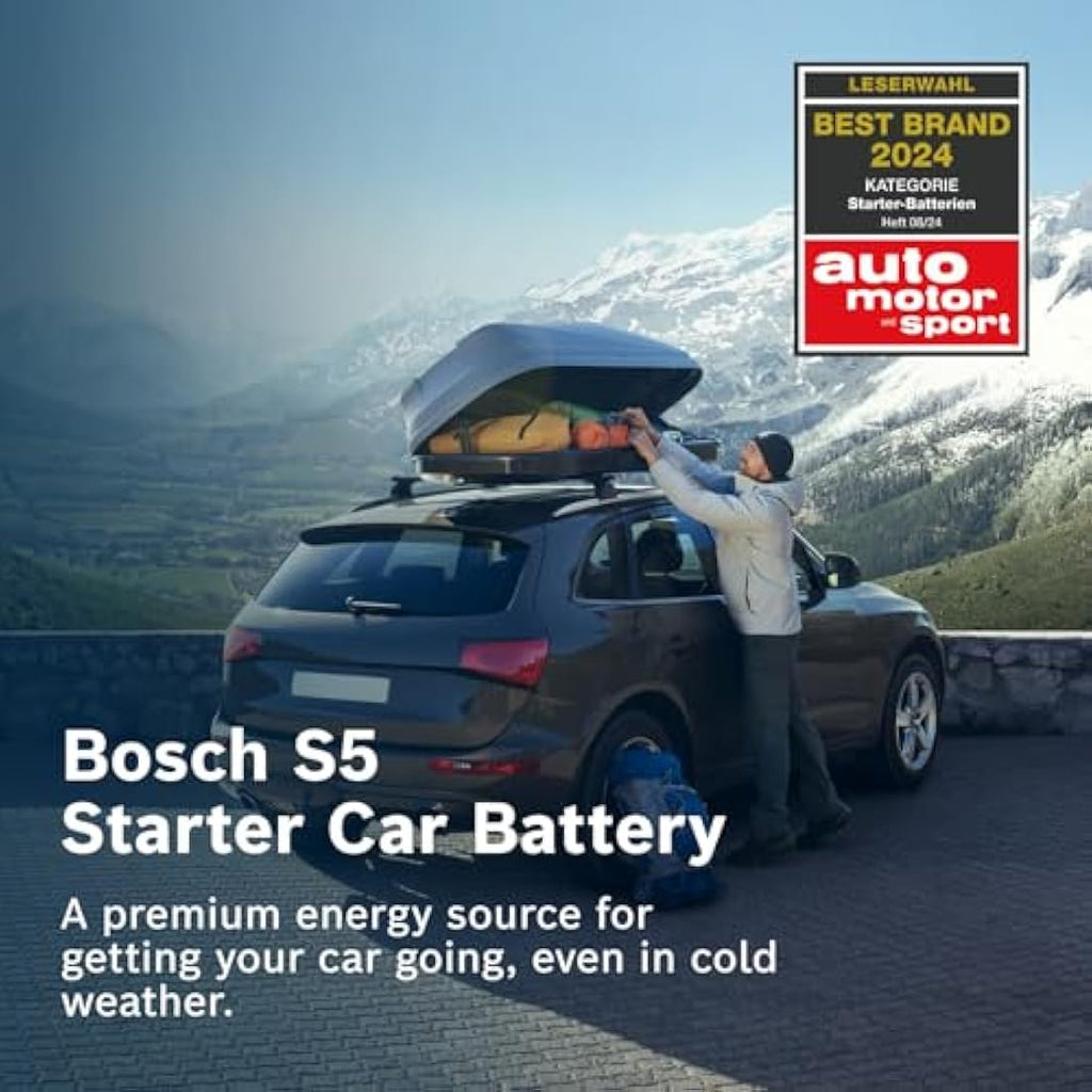 Bosch S5 013 Car Battery | 100Ah 830A 12V | Type 019 Lead-Acid
