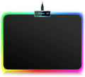 Hcman RGB Gaming Mouse Pad – Non-Slip LED Desk Mat for PC & Laptop