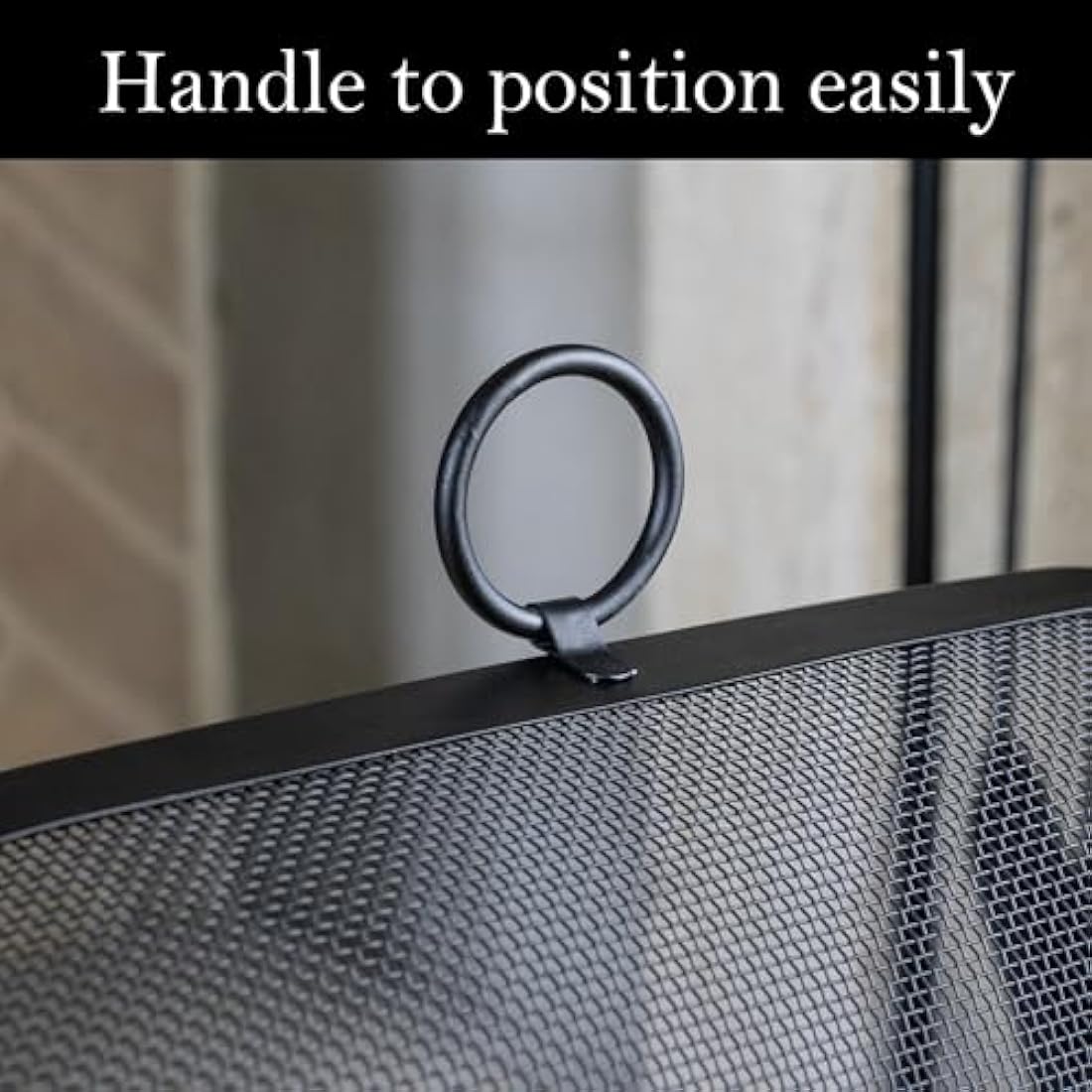 Jolof Store Black Cairngorn Spark Guard | Metal Fireplace Screen