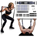 INNSTAR Portable Home Gym Set | Resistance Band Bench Press & Squat Kit