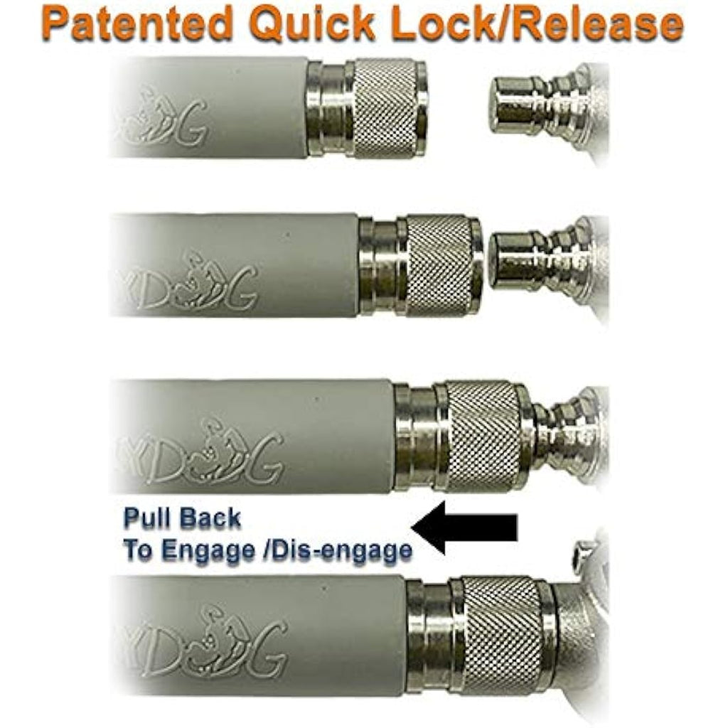 Walky Dog Plus Hands-Free Bike Leash – Stainless Steel & 550lb Paracord