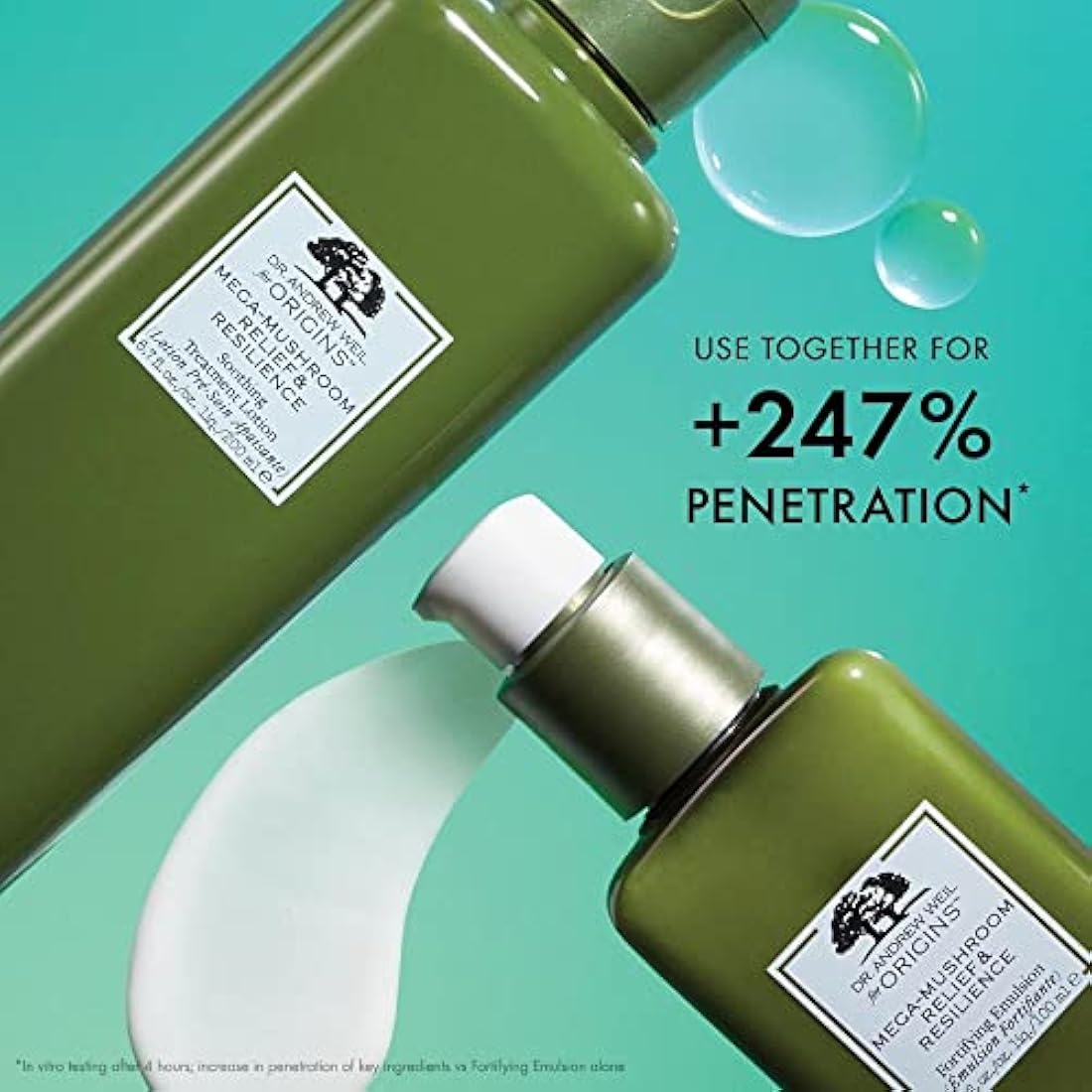 Origins Mega-Mushroom Relief & Resilience Fortifying Face Emulsion 100ml