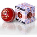 Mozi Sports Leather Cricket Ball – Hand Stitched Match Quality 5.5oz