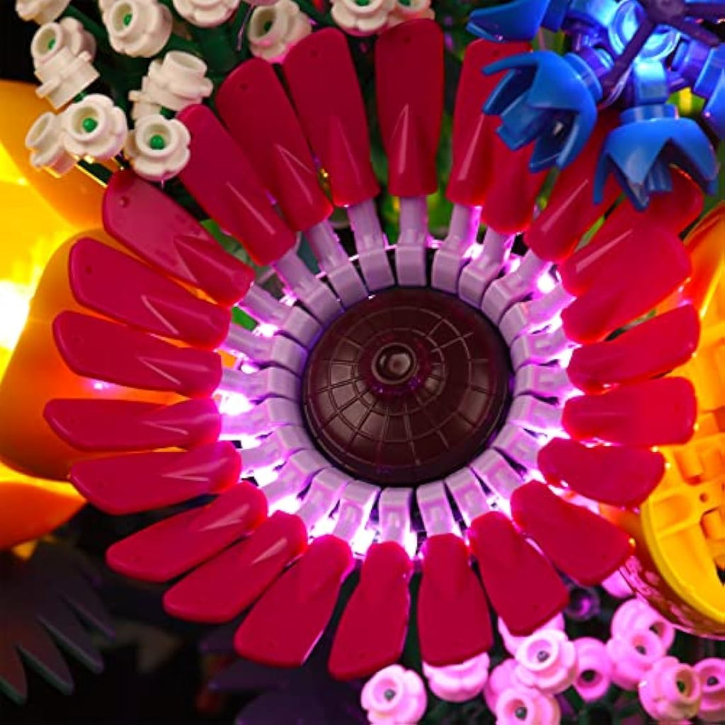 Jolof Store LED Light Kit for Lego Wildflower Bouquet 10313 Set