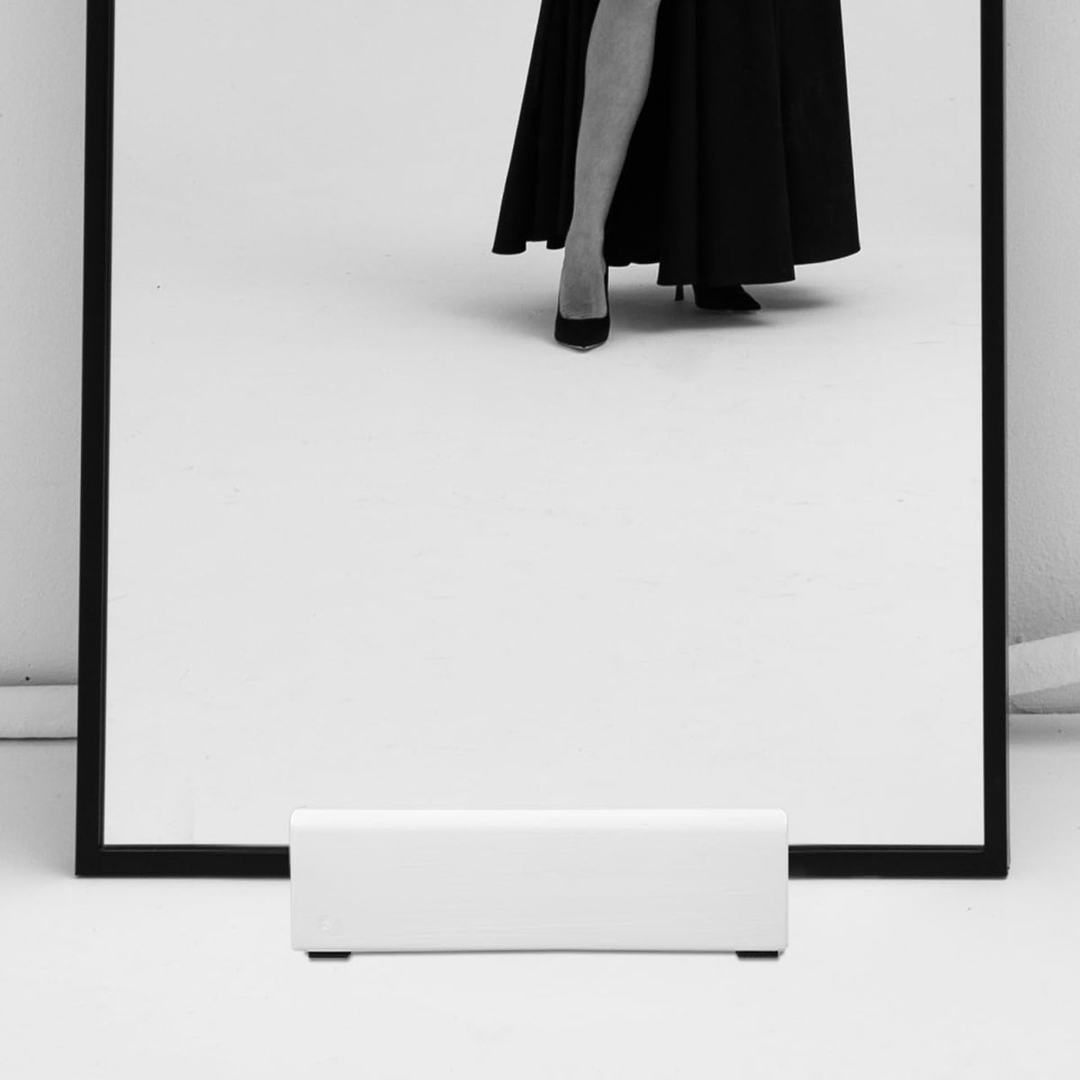 MAGICLULU Floor Mirror Stand Base Wooden Mirror Holder Stand with Non-Slip Support Full length Support for Dressing Room Artwork Frame and Panel - image 2