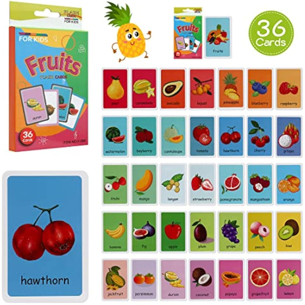 Leyun Kids Flash Cards | 144pc Early Learning Set for Toddlers Age 2-4