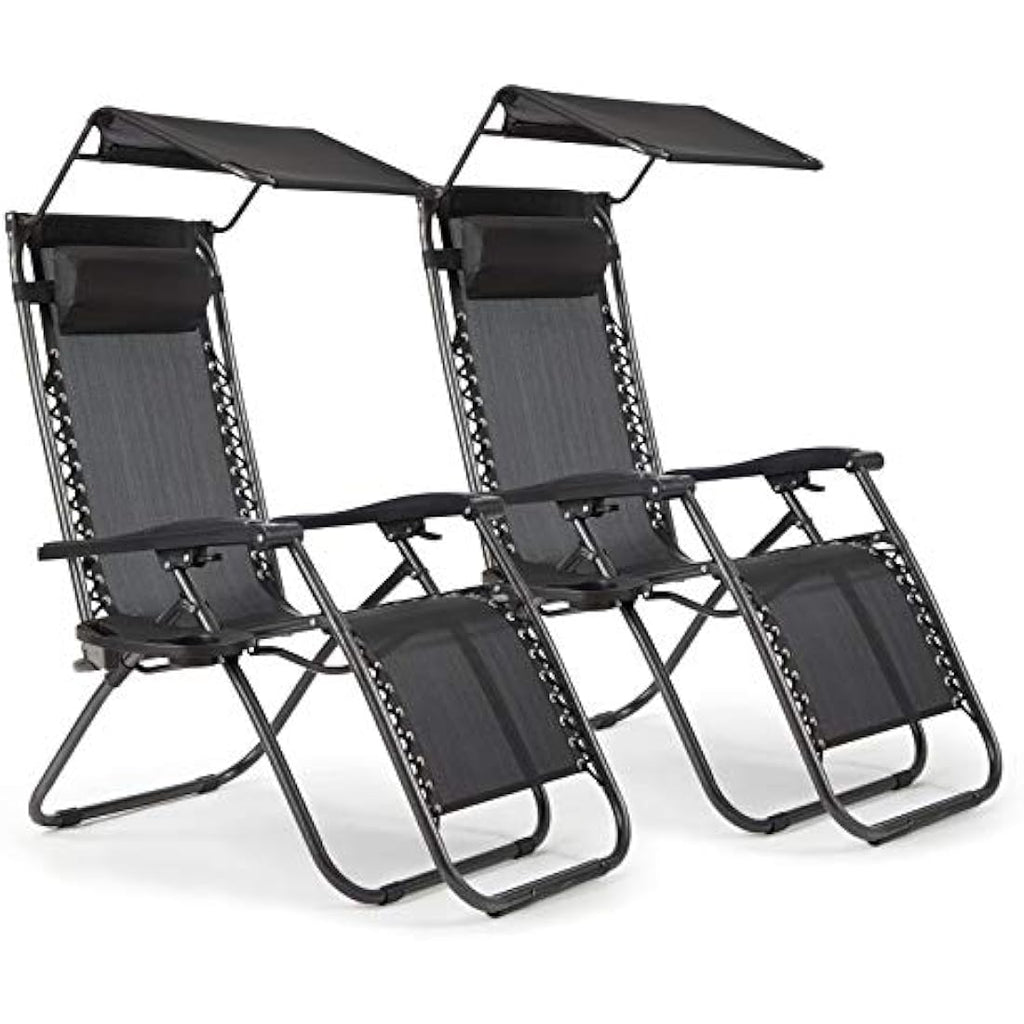 IntimaTe WM Heart Zero Gravity Chair – Folding Garden Sun Lounger