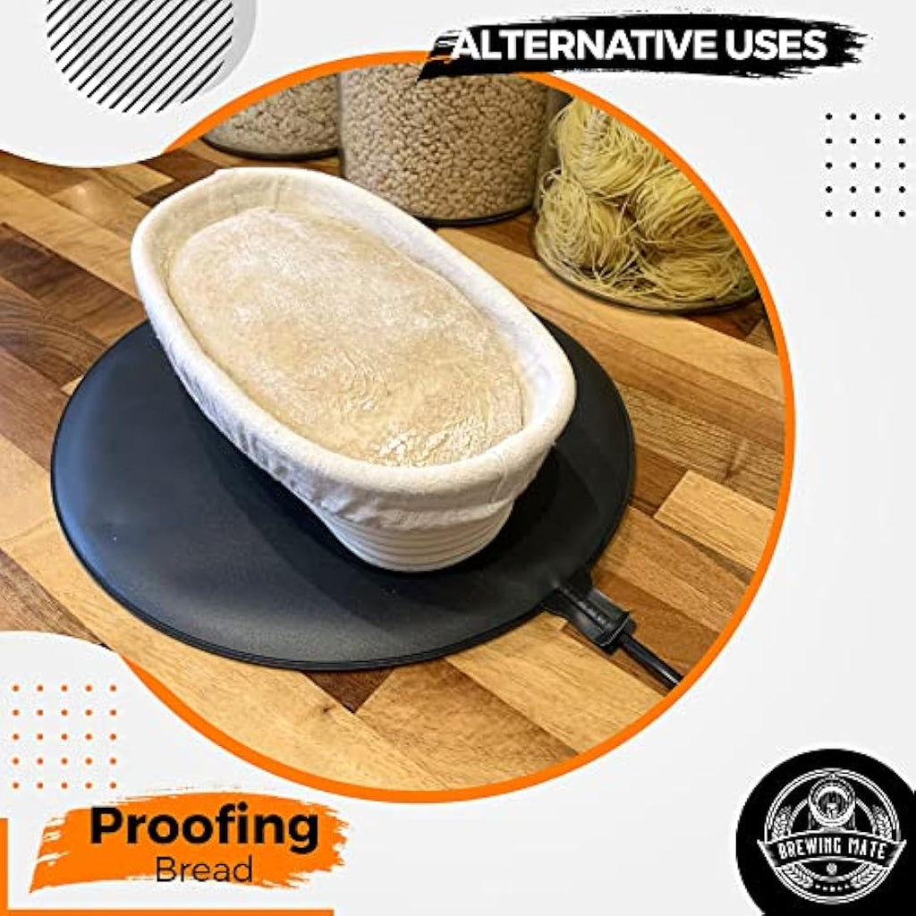 Brewing Mate Home Brew Heat Pad | Adjustable Fermentation Heater