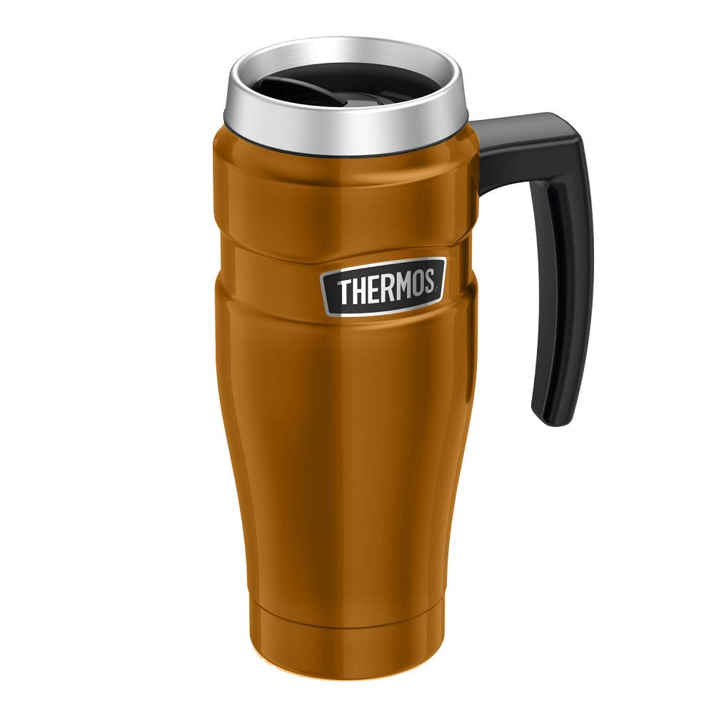 Thermos Stainless King Travel Mug – 470ml Copper Insulated Flask
