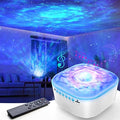 Bozhihong Galaxy Star Projector - LED Night Light with Remote & Music