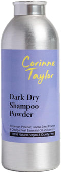 Corinne Taylor Organic Dark Dry Shampoo - Volumising Chocolate Powder