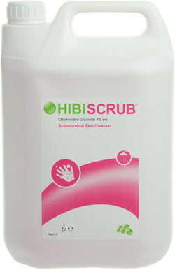 Hibiscrub 4% Chlorhexidine Antibacterial Skin Cleanser Wash – 5 Litre