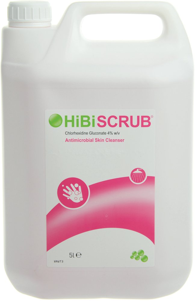 Hibiscrub 4% Chlorhexidine Antibacterial Skin Cleanser Wash – 5 Litre