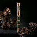 Hongdian D5 Qin Dynasty Fountain Pen | Fine Nib Piston Filling Metal Pen