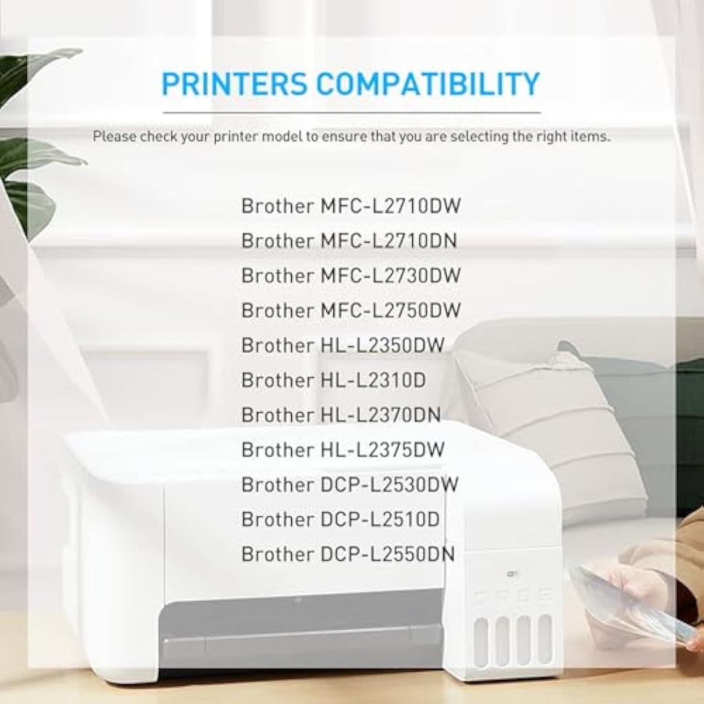 BAISINE TN2420 Black Toner Cartridge 3-Pack for Brother MFC-L2710DW