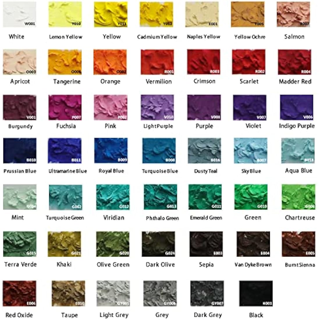 Mont Marte Extra Soft Oil Pastels - 52 Vibrant Colors for Blending & Art