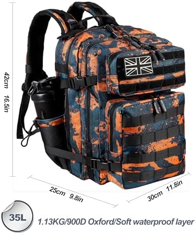Tactical Military Backpack | 25L/35L Molle Assault Pack