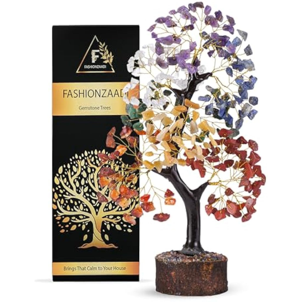 Seven Chakra Tree of Life – Healing Crystal Feng Shui Money Tree