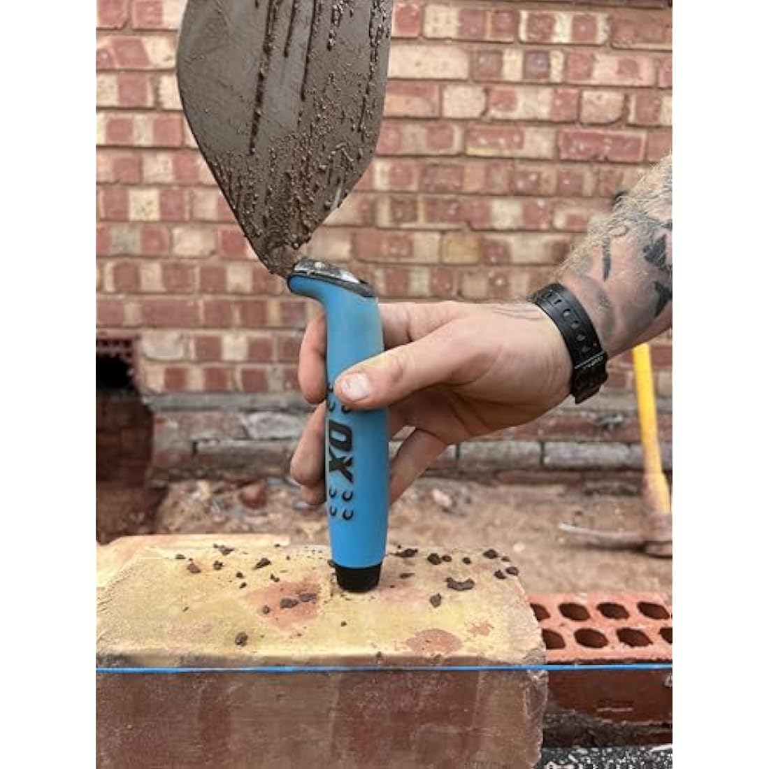 OX Pro Brick Trowel Philadelphia Pattern - 10 Inch / 250mm Masonry Tool