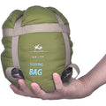 BESTEAM Lightweight Envelope Sleeping Bag | Ultra-light Army Green