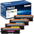 VICTONER TN423 Compatible Toner Set for Brother MFC-L8690CDW - 4 Pack