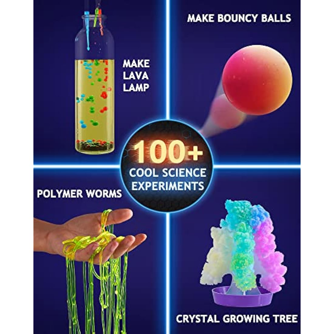 Japace 100+ Science Lab Experiments Kit | STEM Educational Chemistry Set
