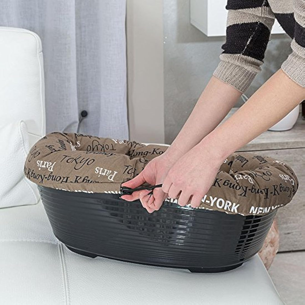 Ferplast Sofà 6 Cotton Cushion – Washable Spare Cover for Pet Beds