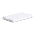 möve Piquée Shower Towel | 100% Cotton Quick-Dry Bath Towel, Snow