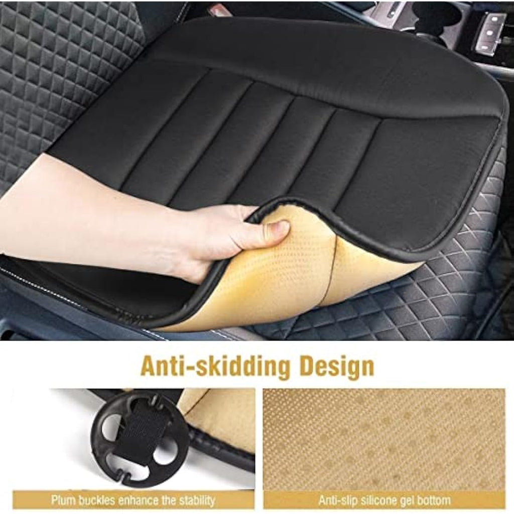 Tsumbay Memory Foam Car Seat Cushion – Non-Slip Driver Seat Pad