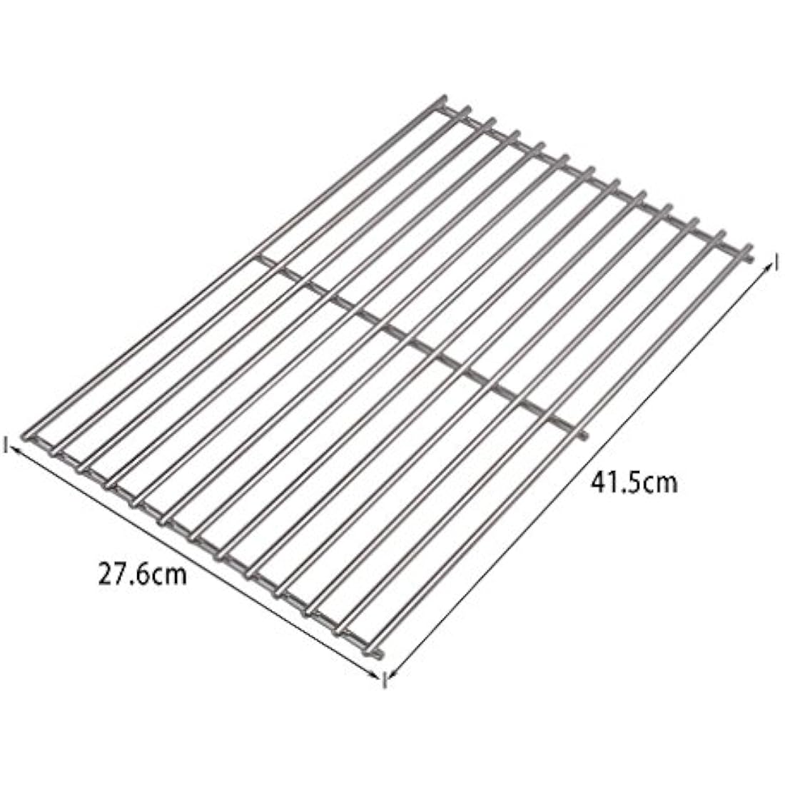 Onlyfire Stainless Steel BBQ Cooking Grates for Tepro Toronto, 2-Pack
