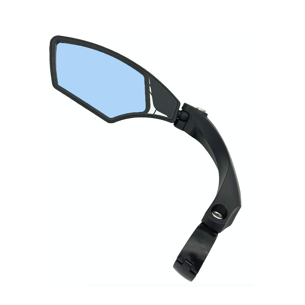 Hafny HD Bike Mirror | Anti-Glare Blue Glass Handlebar Mirror for E-Bikes