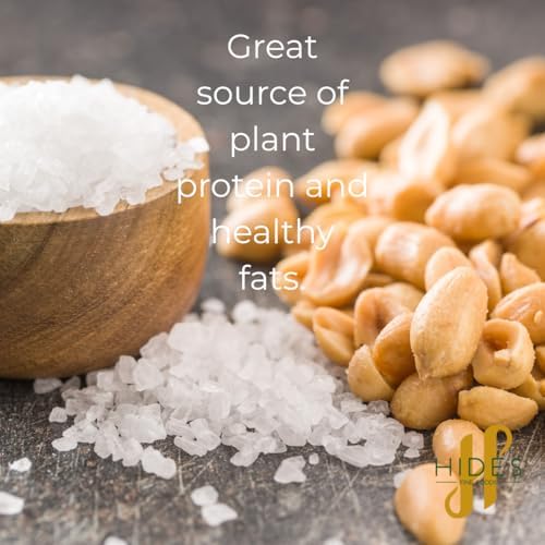 Hides Fine Foods Roasted & Salted Peanuts – 1kg Bulk Protein Snack