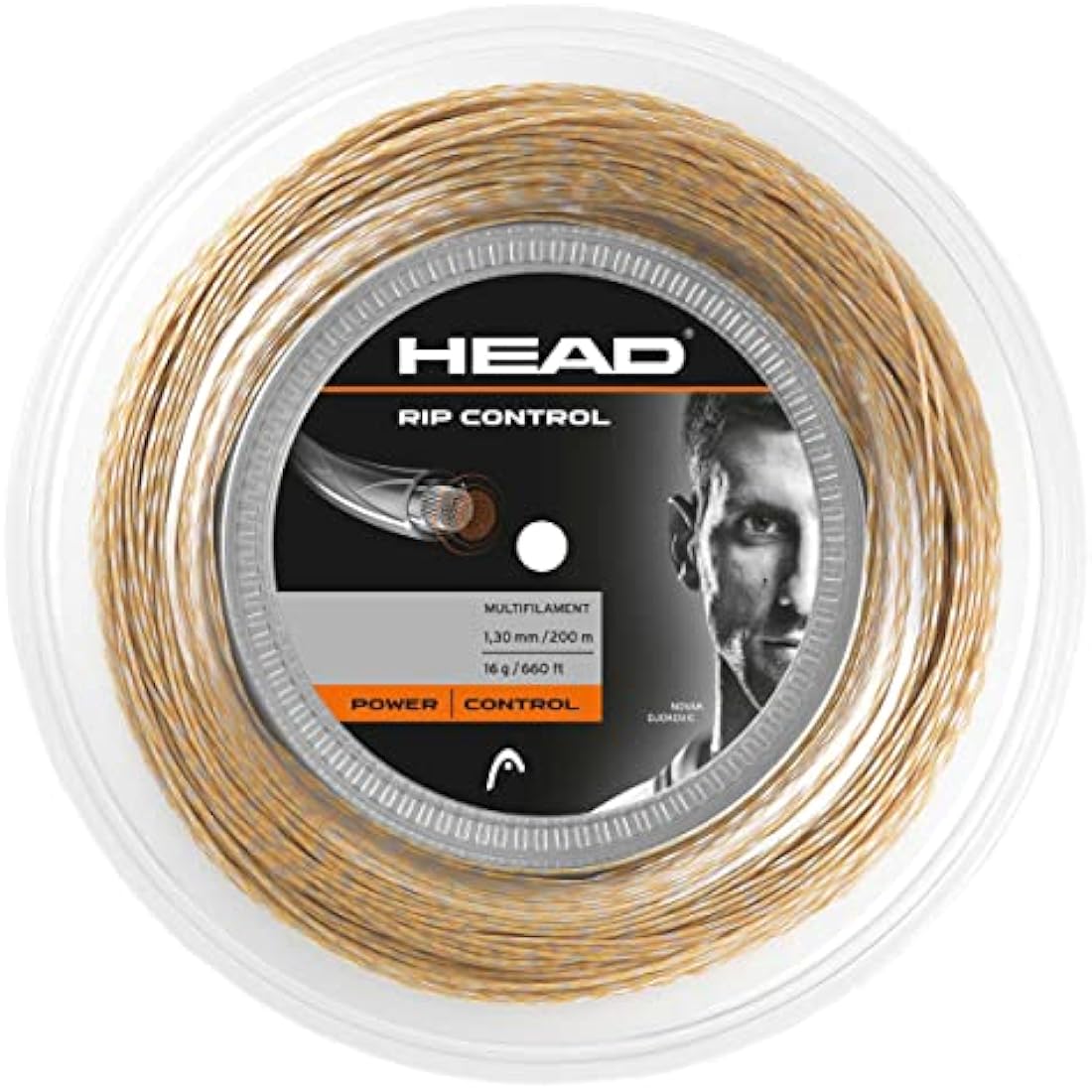 Head Rip Control Tennis String Reel – Multifilament 200m Racket String