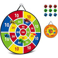 Tuko 26'' Kids Dart Board Game Set with 9 Sticky Balls | Indoor Outdoor Toy