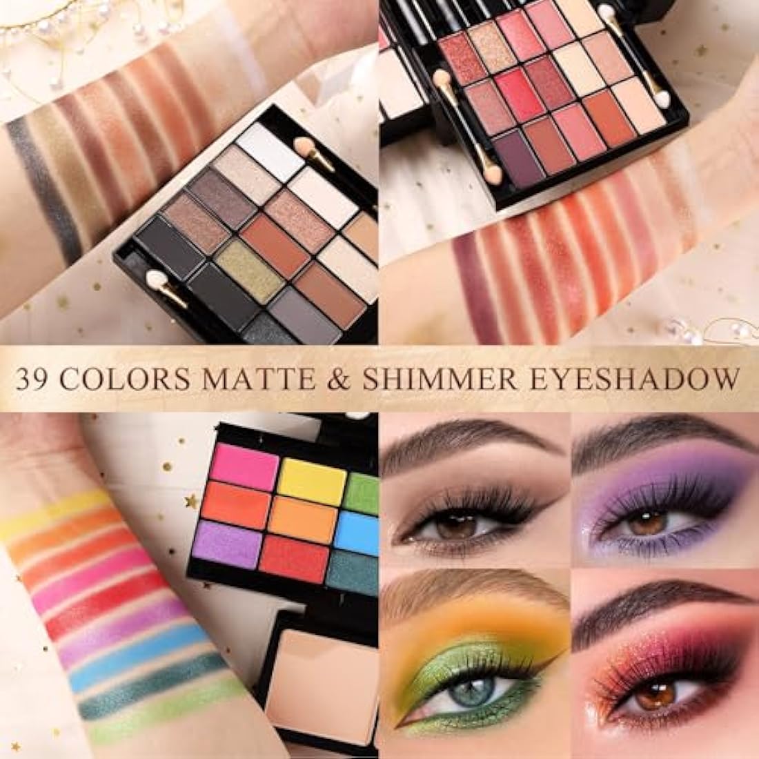 Professional Makeup Kit - 60 Color All-in-One Cosmetic Set