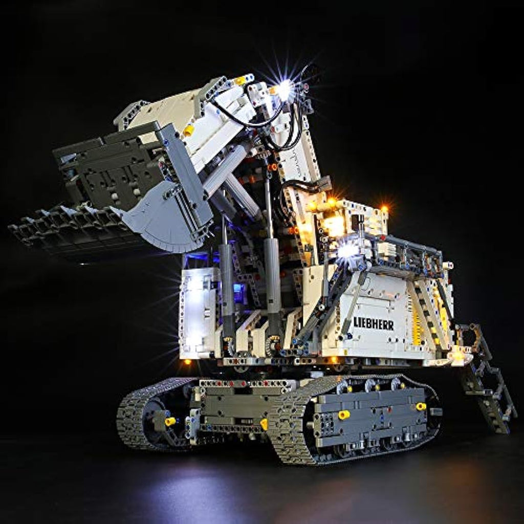 Briksmax LED Lighting Kit for LEGO Technic Liebherr R 9800 (42100)