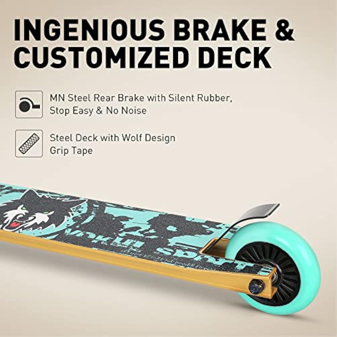 Joycruise Stunt Scooter – Foldable Freestyle Trick Scooter for Kids