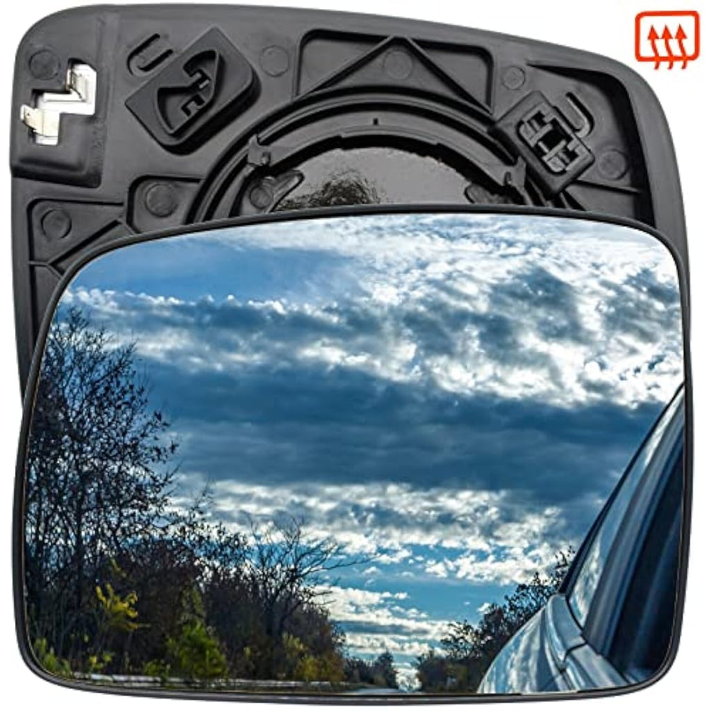 Wing Mirror Glass with Fixing Plate for Range Rover 2004-2009