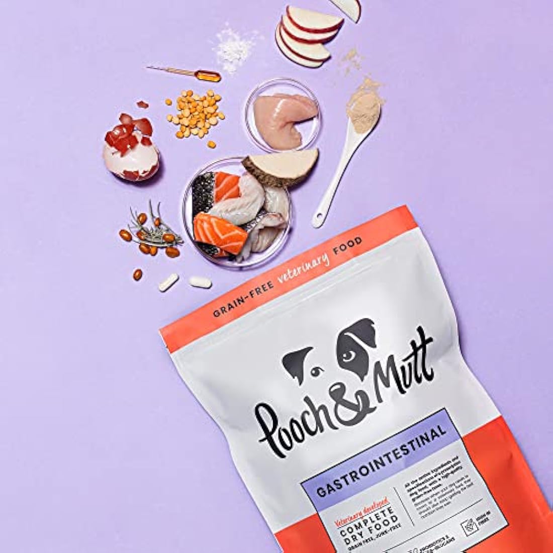 Pooch & Mutt Gastrointestinal Grain Free Veterinary Diet Dog Food - 1.5kg
