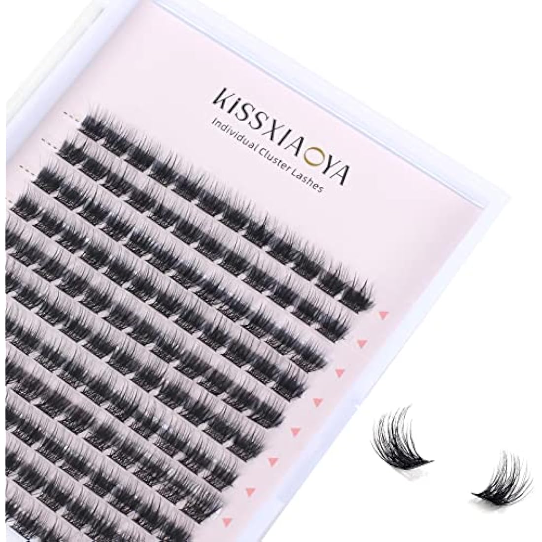LYMYBETY Cluster Lashes – 144Pcs D Curl 9mm Natural DIY Lash Extensions