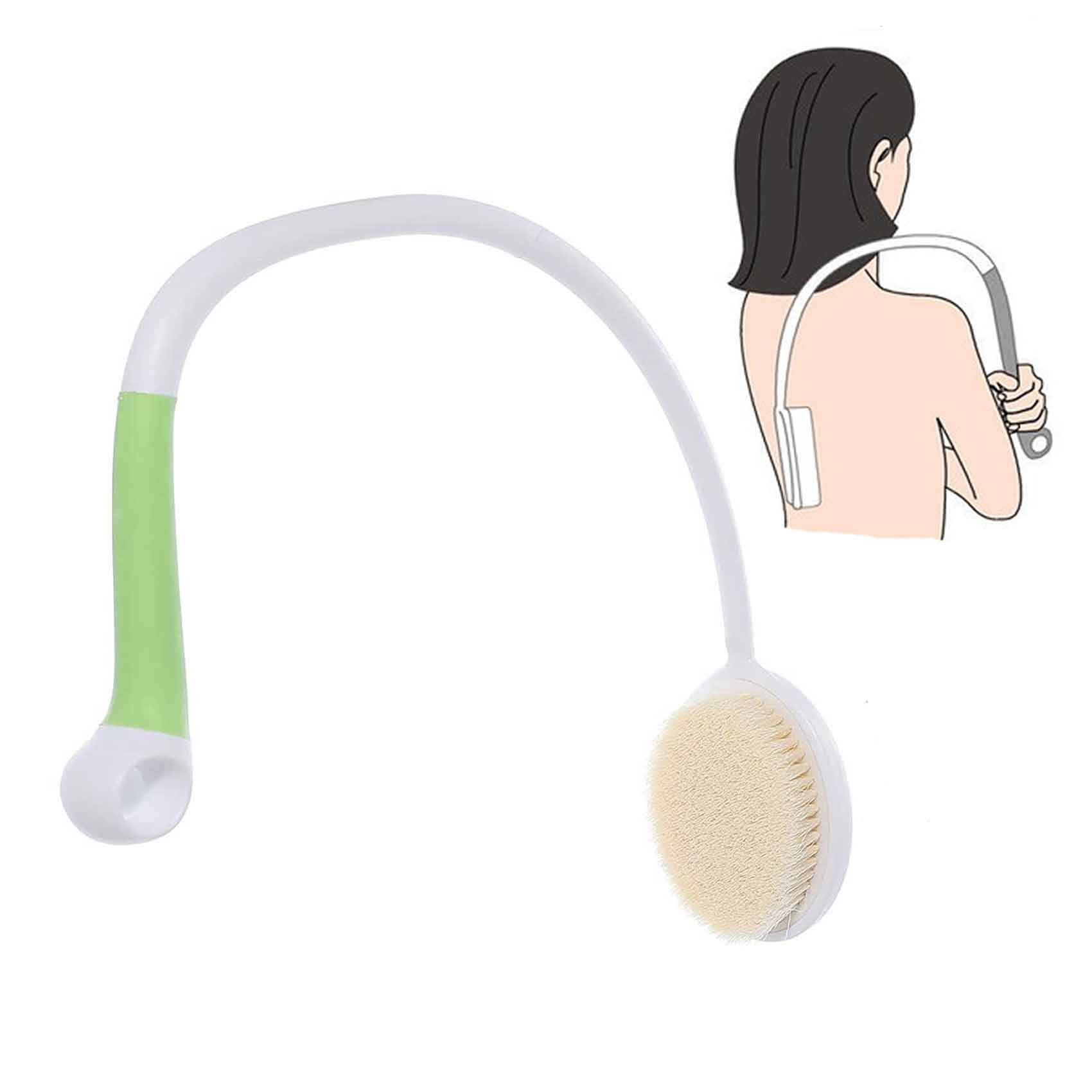 Ergonomic Back Scrubber – Long Handle Soft Bath Brush