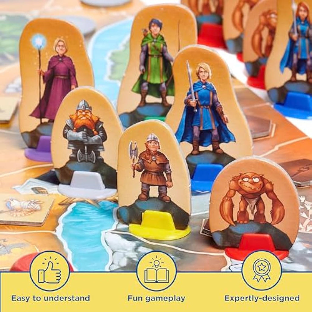 Thames & Kosmos Legends of Andor: Family Fantasy Strategy Board Game