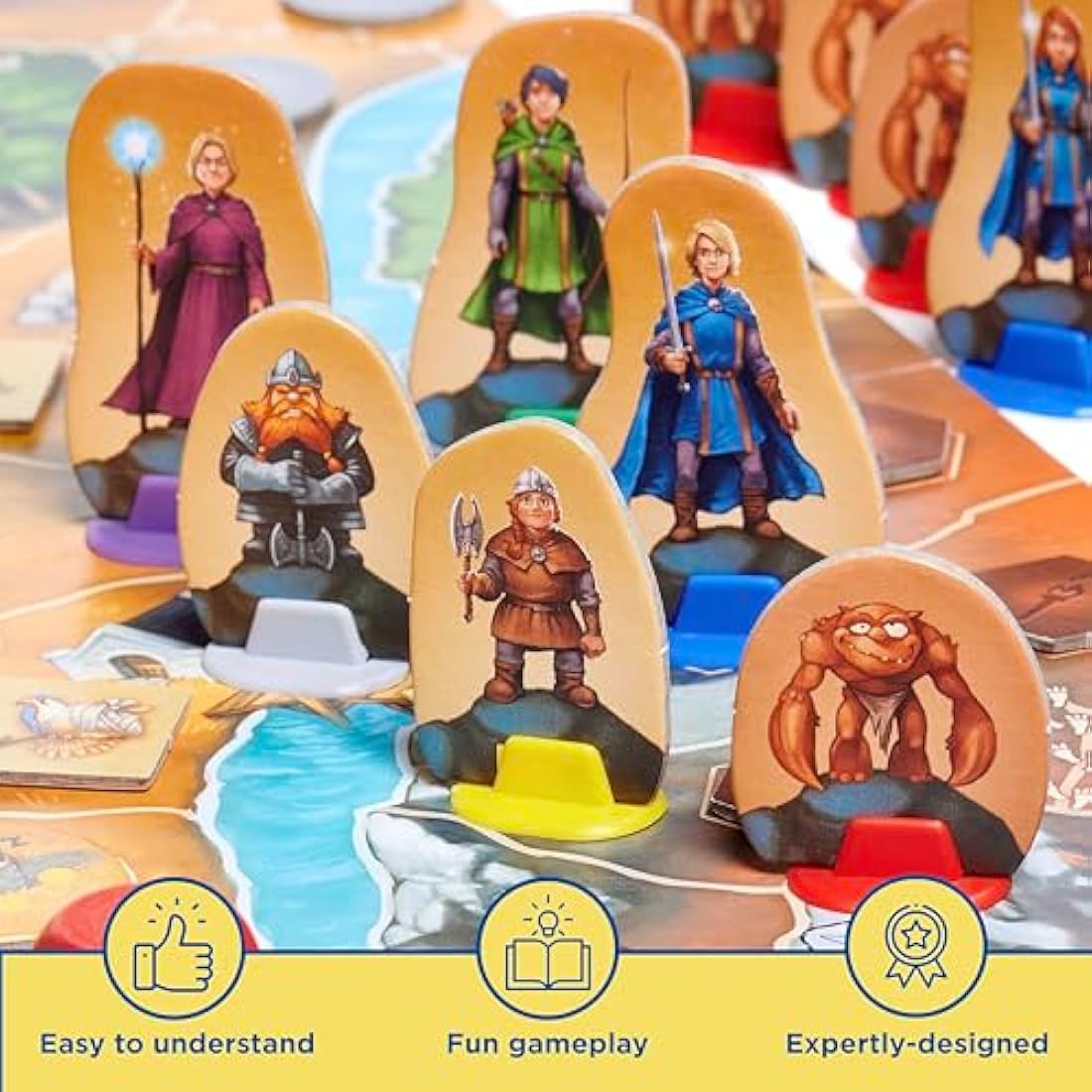 Thames & Kosmos Legends of Andor: Family Fantasy Strategy Board Game
