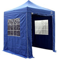 All Seasons Gazebos 2x2m Heavy Duty Waterproof Pop Up Gazebo - Royal Blue