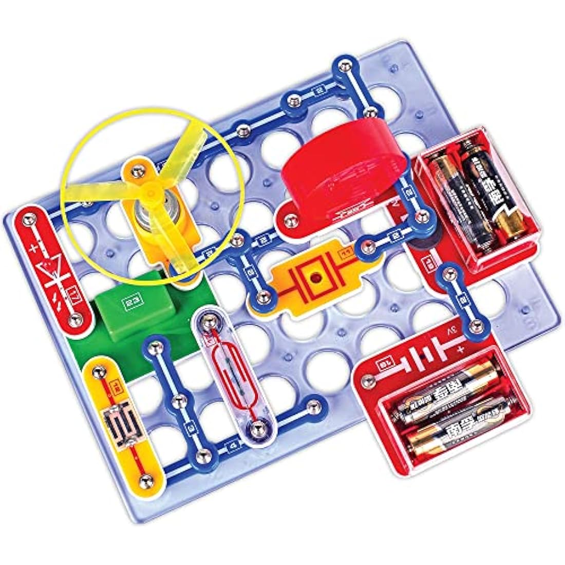 Science Kidz Electronics Kit | 188 STEM Experiments for Kids Age 5-10